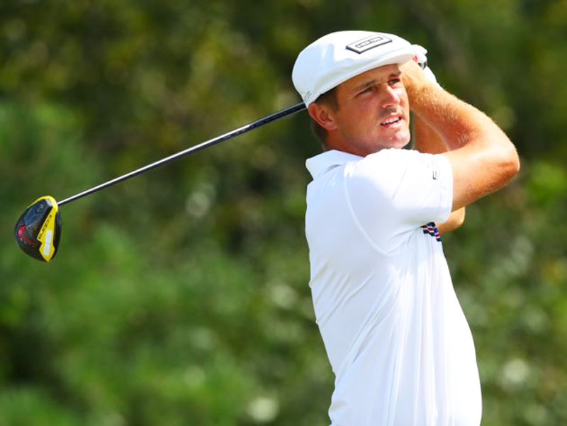 DeChambeau competes in tournament-booking golf-goldengolf