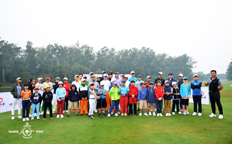 Gần 60 golfer dự vòng 3 VGS Hanoi Junior Golf Tour 2020 hôm 15/11