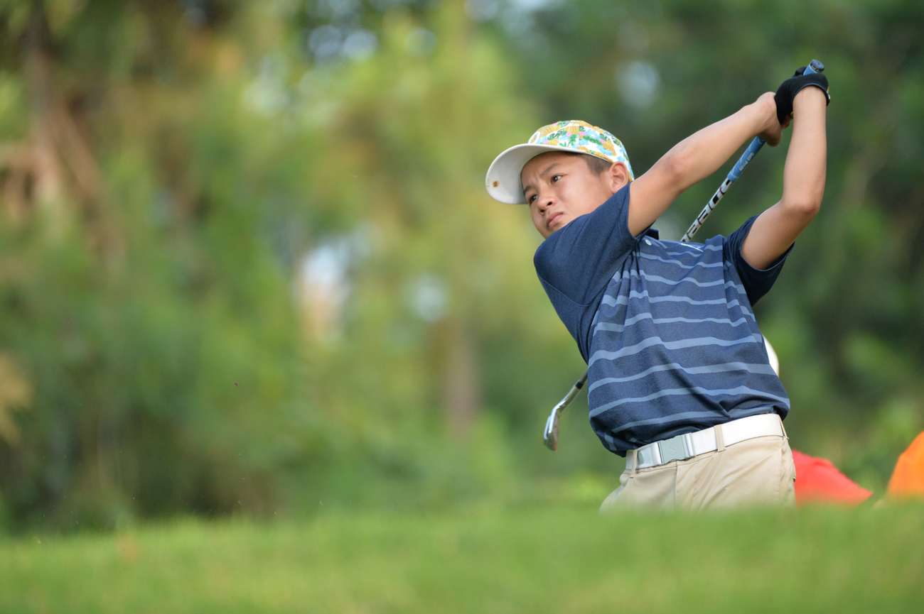 Golfer trẻ Đoàn Huy