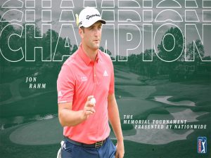 The Champion: Jon Rahm (Source : PGA Tour) - - booking golf