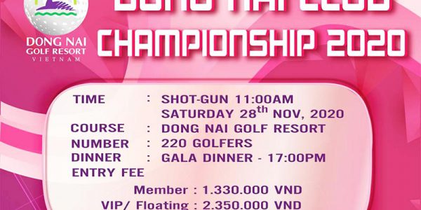 Dong Nai Club Championship 2020 chuẩn bị khởi tranh