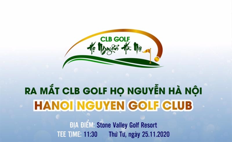 Giải golf câu lạc bộ Họ Nguyễn Hà Nội