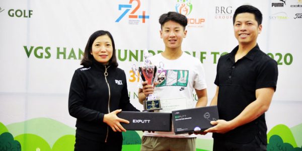 Đoàn Uy vô địch vòng 3 VGS Hanoi Junior Golf Tour 2020