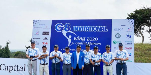 Giải golf G8 Invitational 2020: Hơn 4 tỷ đồng quyên góp cho miền Trung