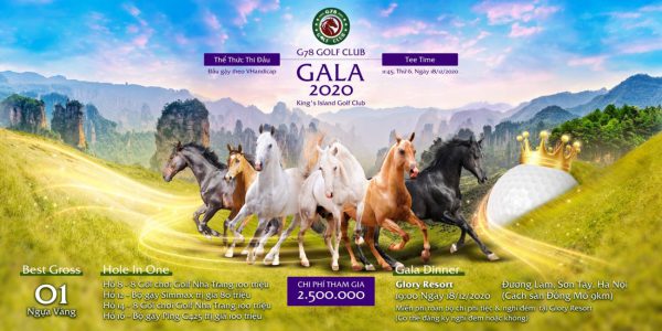 G78 Golf Club Gala 2020 chuẩn bị khởi tranh